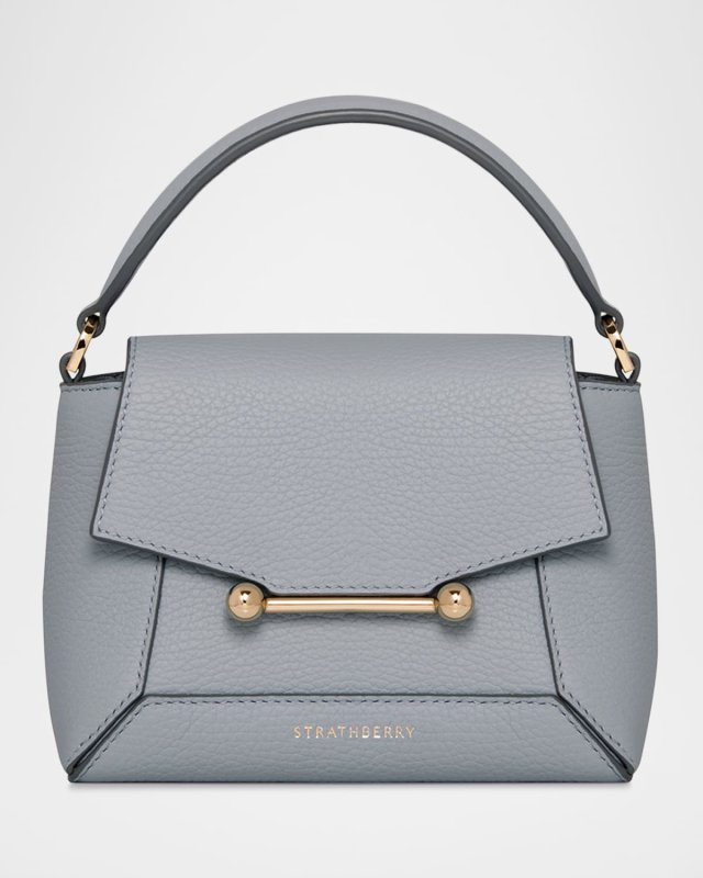 Mosaic Nano Leather Top-Handle Bag